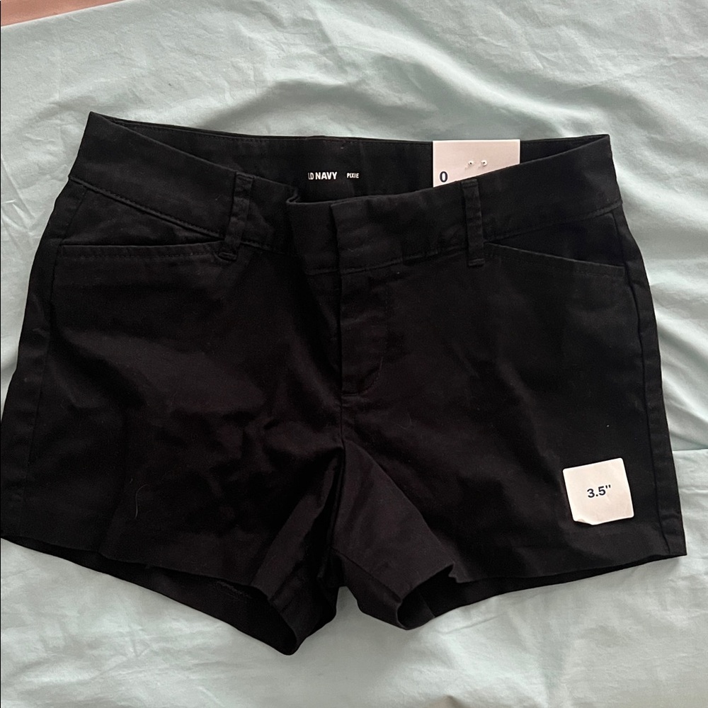 Old Navy Women's High Waist Black Shorts